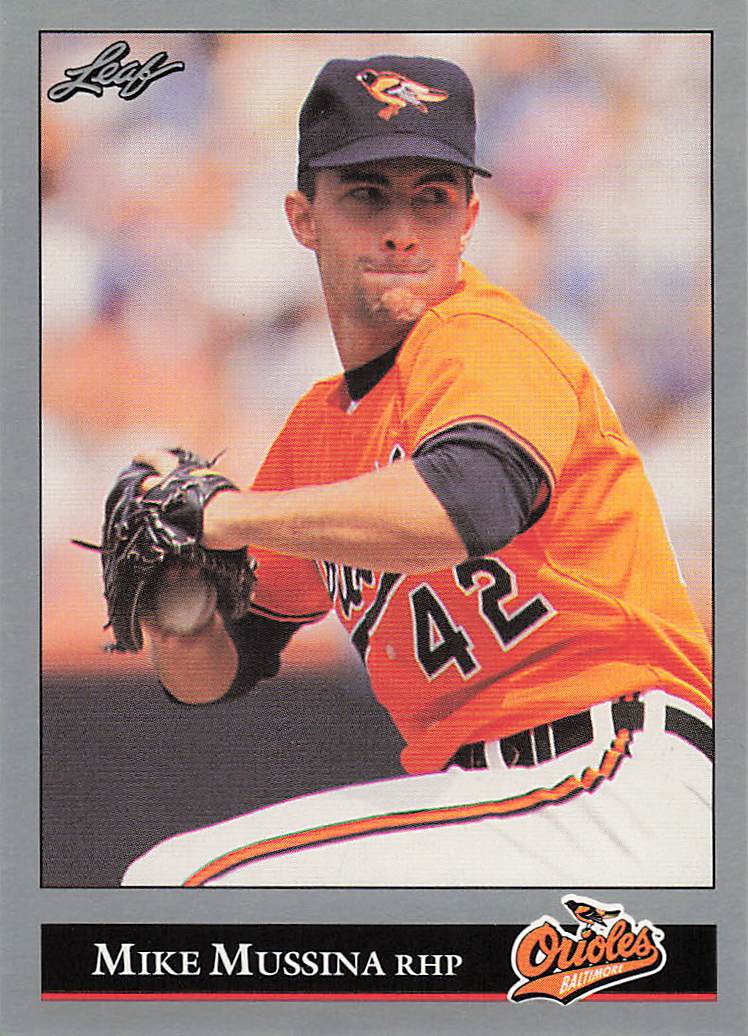 1992 Leaf Baseball Mike Mussina #13