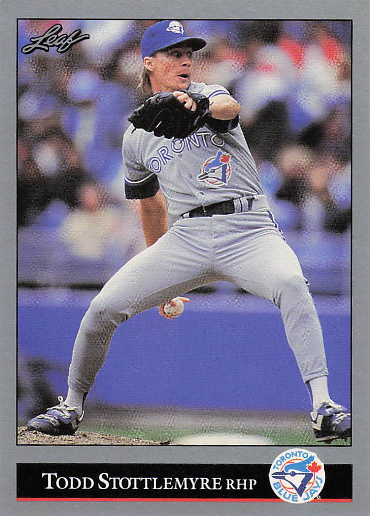 1992 Leaf Baseball Todd Stottlemyre #167