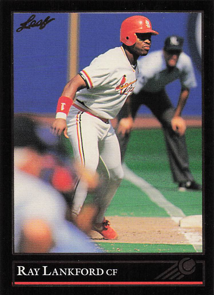 1992 Leaf Baseball Black Gold Ray Lankford #195