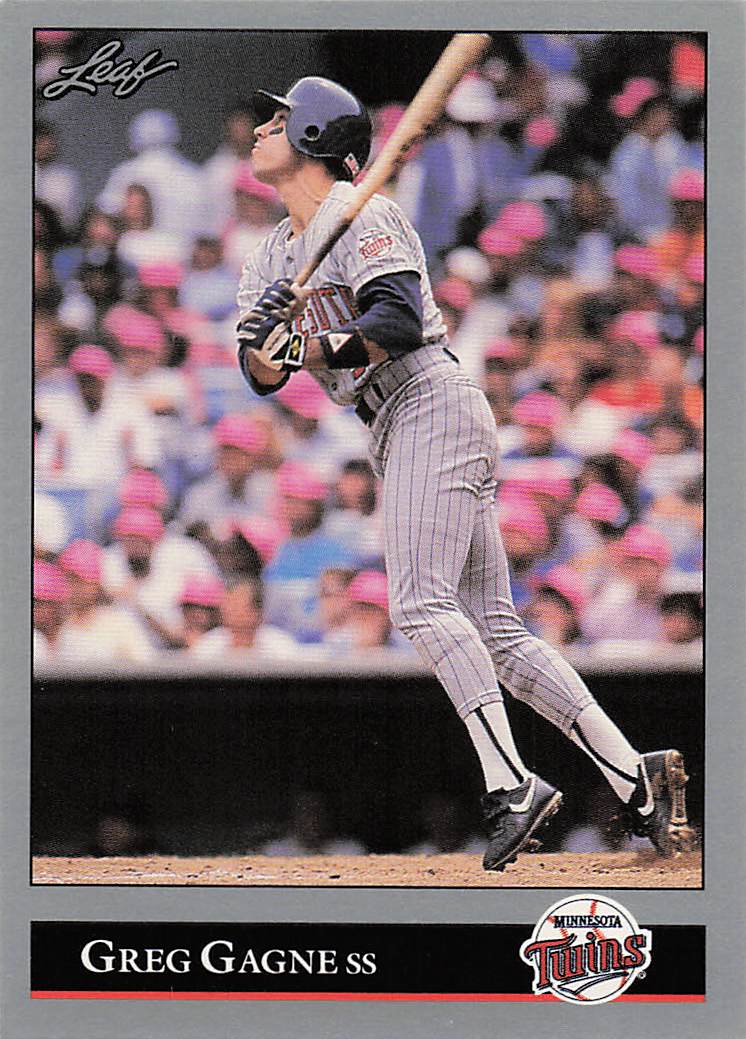 1992 Leaf Baseball Greg Gagne #146