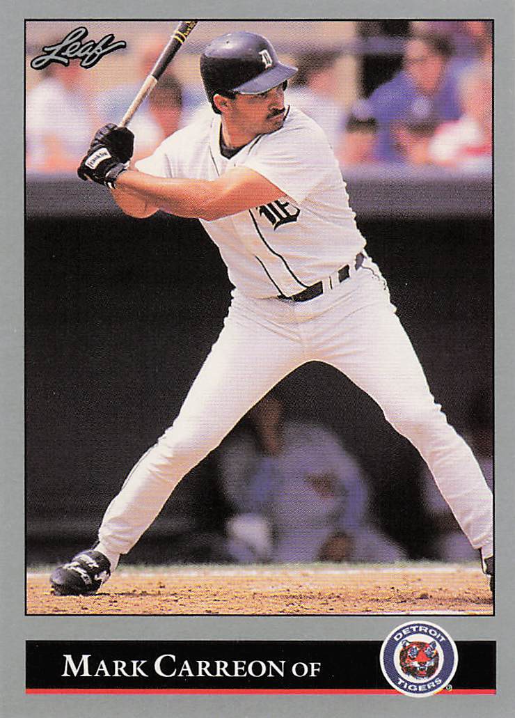 1992 Leaf Baseball Mark Carreon #259