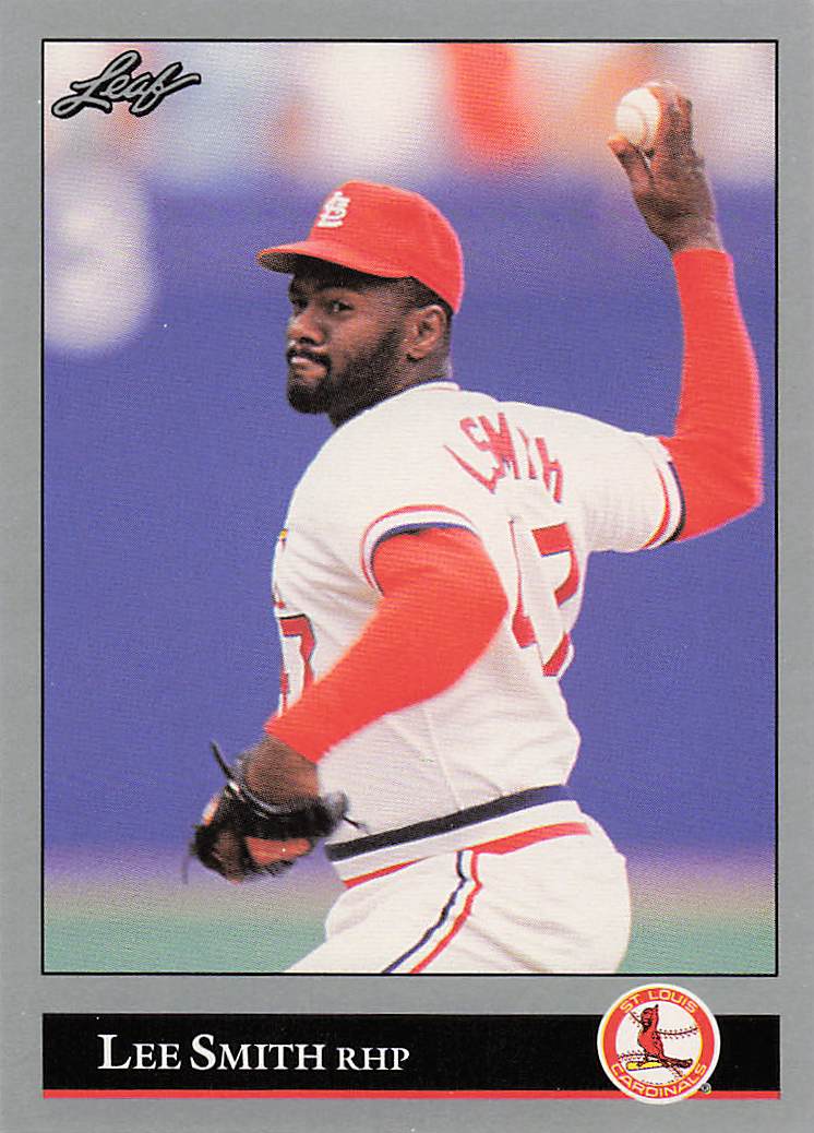 1992 Leaf Baseball Lee Smith #254