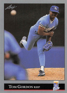 1992 Leaf Baseball Tom Gordon #68