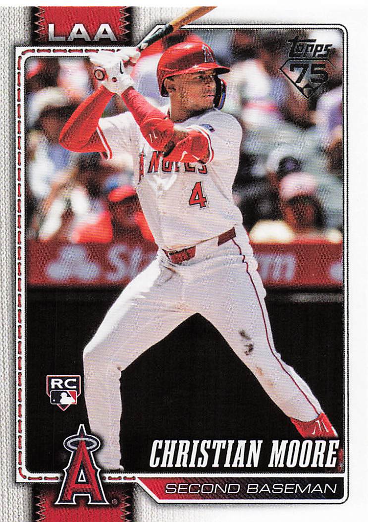 2026 Topps Baseball Christian Moore #147 Rookie