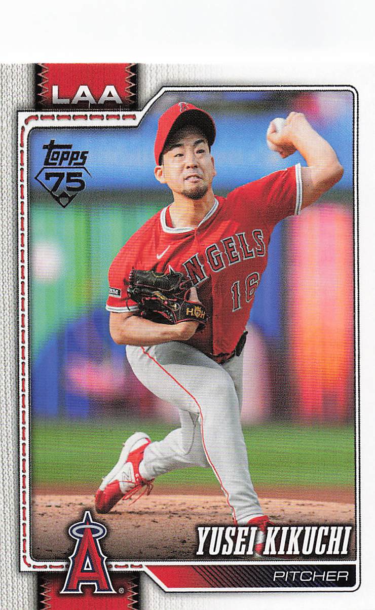 2026 Topps Baseball Yusei Kikuchi #173