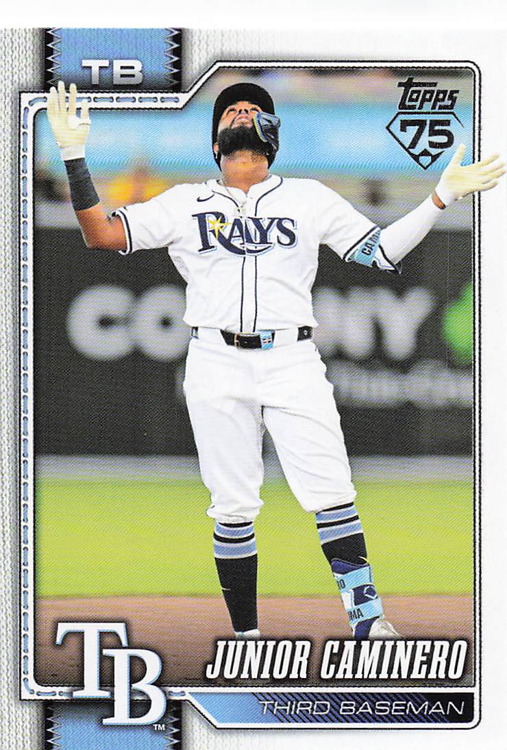 2026 Topps Baseball Junior Caminero #328