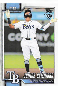 2026 Topps Baseball Junior Caminero #328