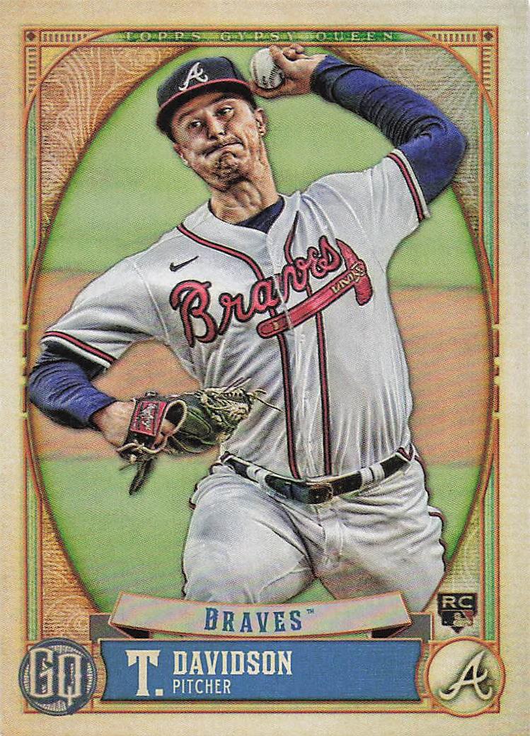 2021 Topps Gypsy Queen Baseball Tucker Davidson #133 Rookie