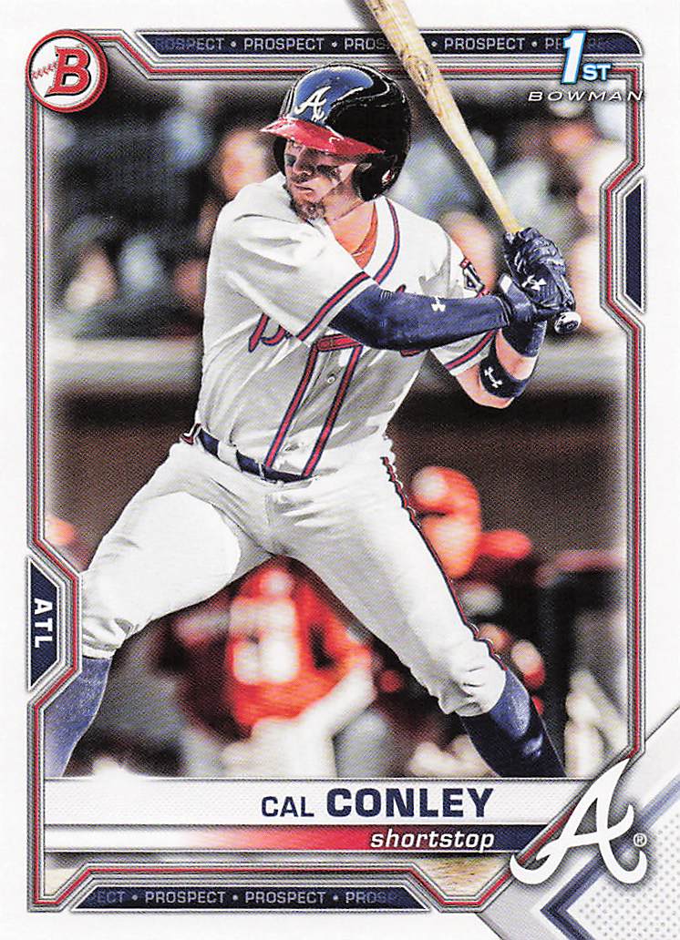 2021 Bowman Draft Baseball Cal Conley #BD-70