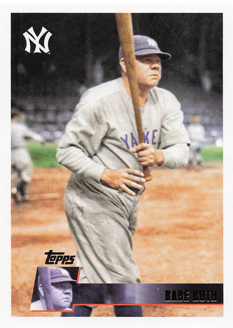 2025 Topps Archives Baseball Babe Ruth #144