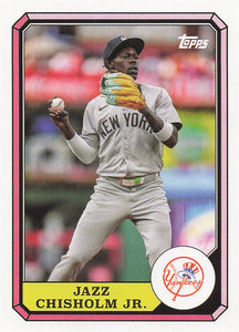 2025 Topps Archives 1987 Topps Boardwalk and Baseball Jazz Chisholm Jr. #87BB-21