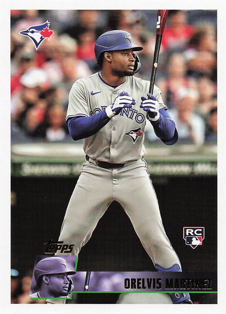 2025 Topps Archives Baseball Orelvis Martinez #168 Rookie