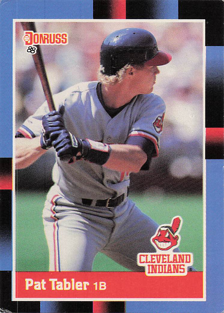 1988 Donruss Baseball Pat Tabler #219c