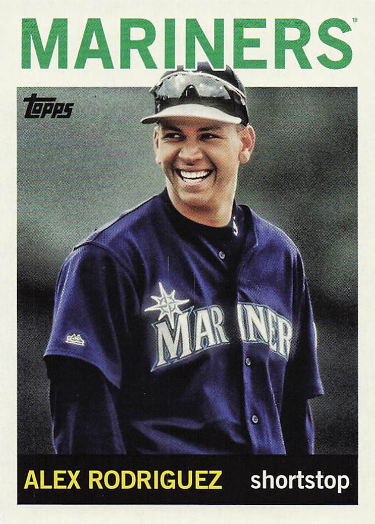 2025 Topps Archives Baseball Alex Rodriguez #57