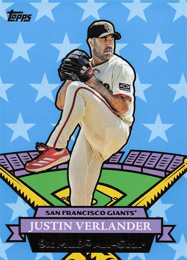 2025 Topps Archives Baseball 2007 Topps All-Stars Justin Verlander #07AS-7