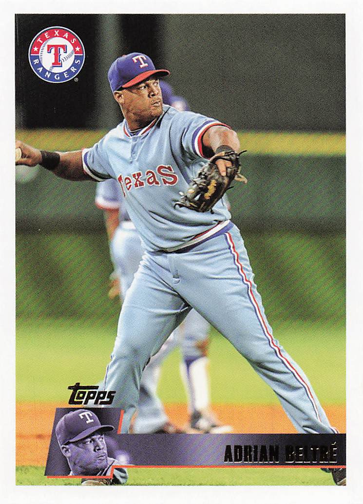 2025 Topps Archives Baseball Adrian Beltré #163