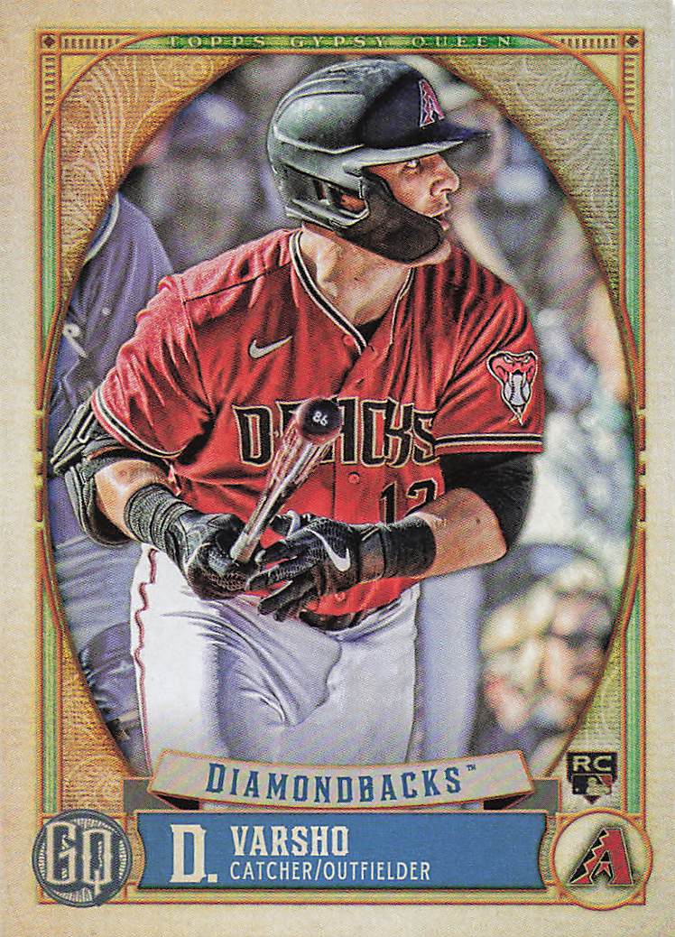 2021 Topps Gypsy Queen Baseball Daulton Varsho #71 Rookie