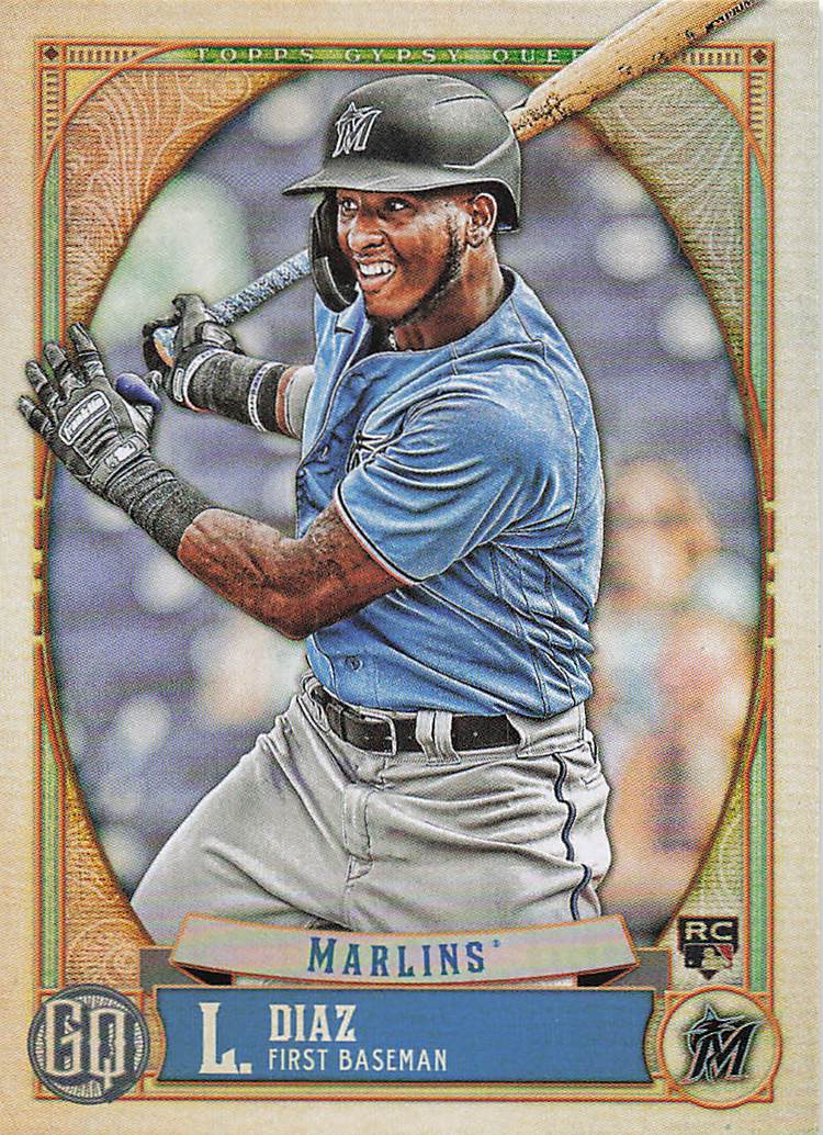 2021 Topps Gypsy Queen Baseball Lewin Diaz #32 Rookie