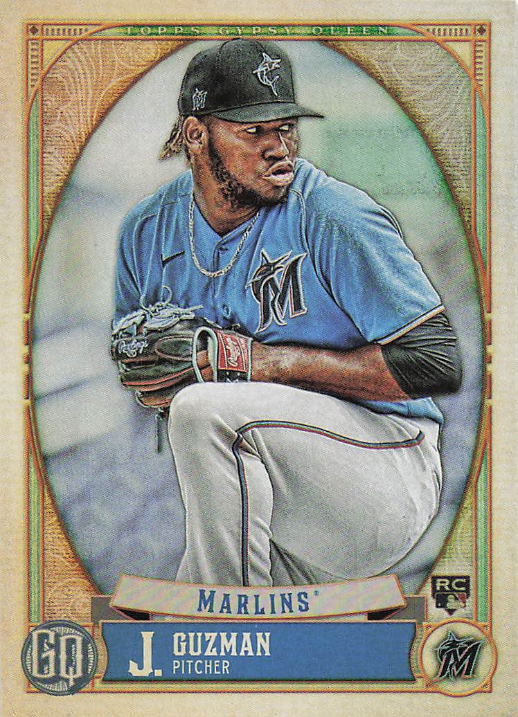 2021 Topps Gypsy Queen Baseball Jorge Guzman #219 Rookie