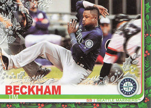 2019 Topps Holiday Baseball Metallic Tim Beckham #HW120