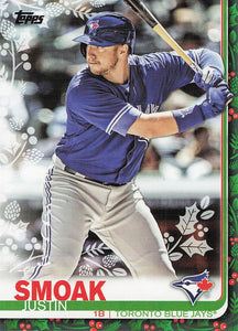 2019 Topps Holiday Baseball Justin Smoak #HW78