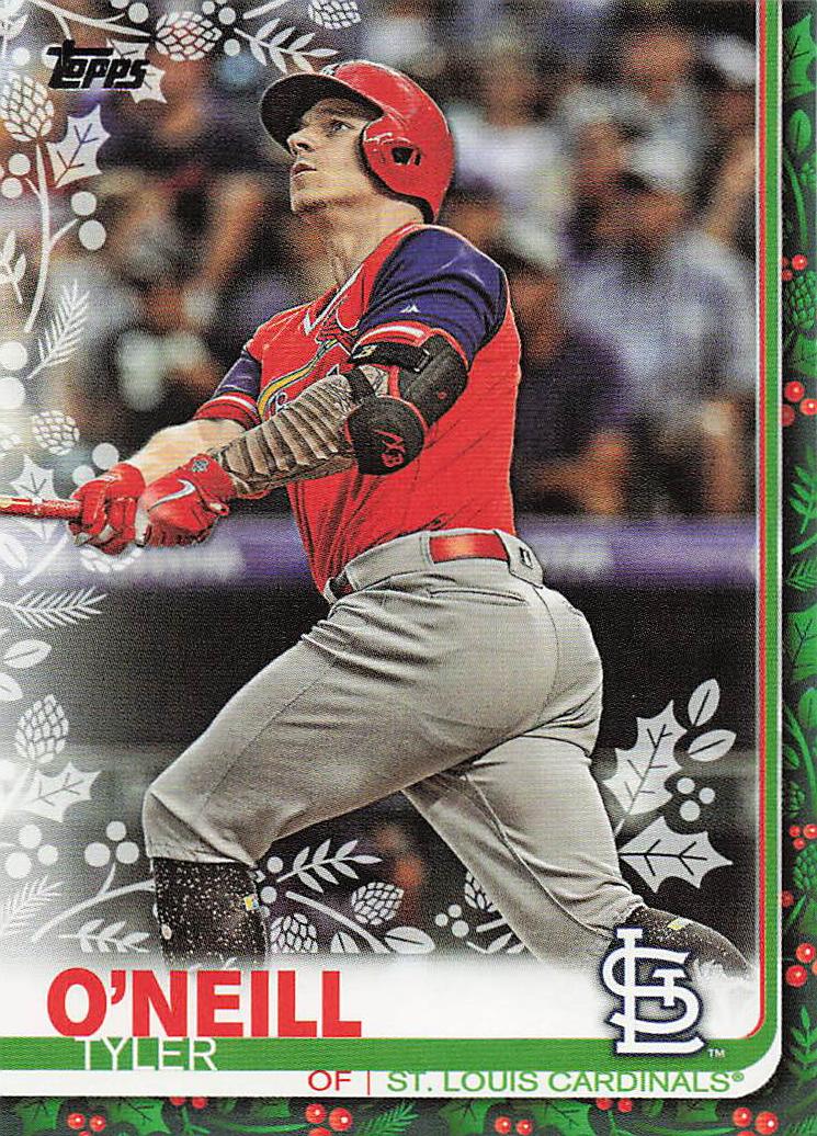 2019 Topps Holiday Baseball Tyler O'Neill #HW179