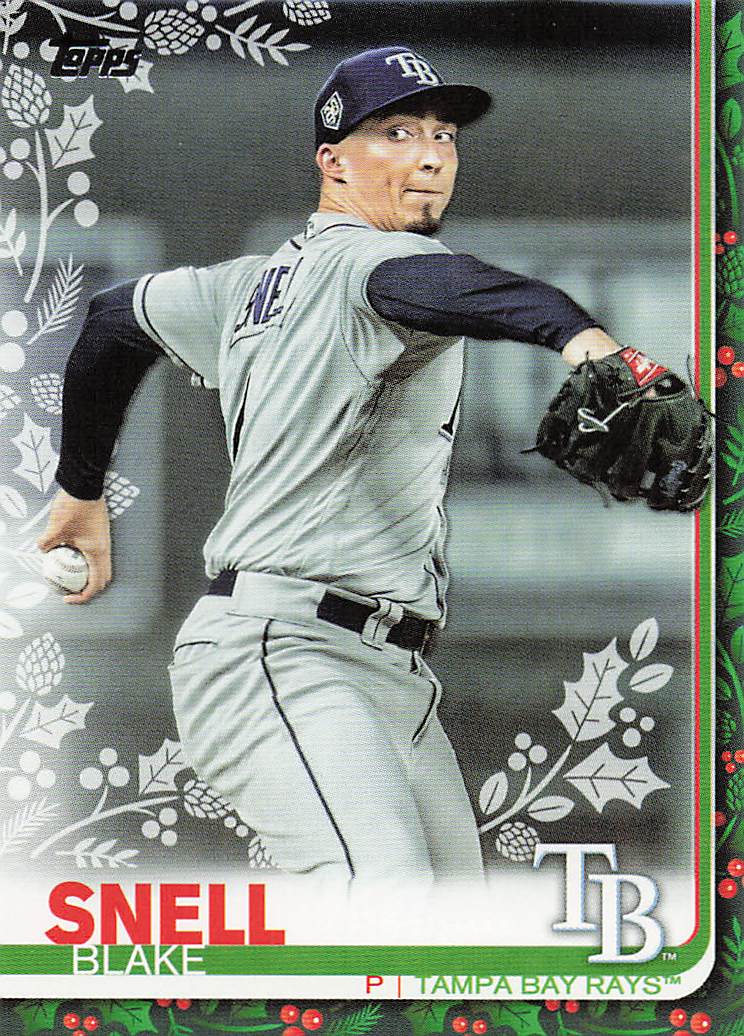 2019 Topps Holiday Baseball Blake Snell #HW60