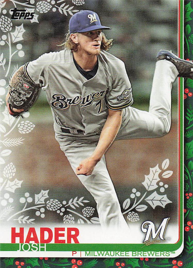 2019 Topps Holiday Baseball Josh Hader #HW193
