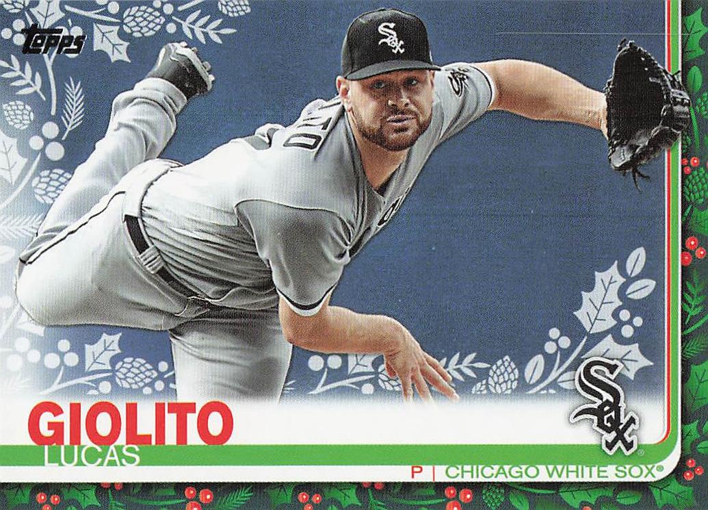2019 Topps Holiday Baseball Lucas Giolito #HW37