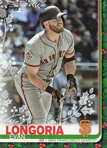 2019 Topps Holiday Baseball Evan Longoria #HW81