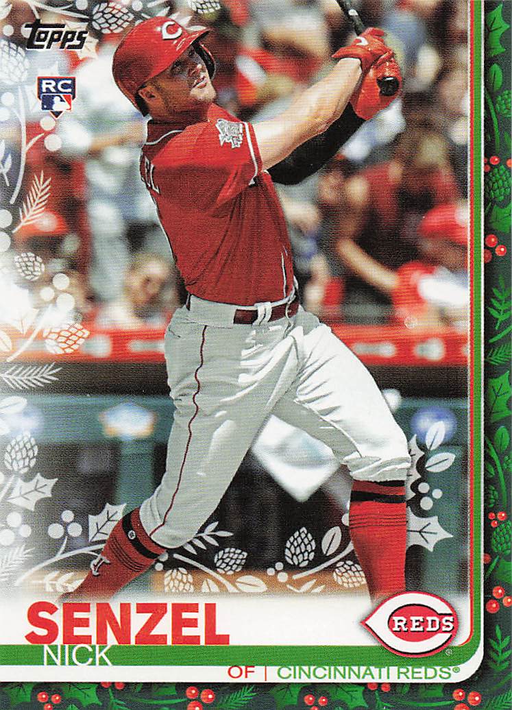2019 Topps Holiday Baseball Nick Senzel #HW125 Rookie