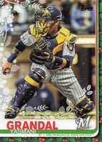 2019 Topps Holiday Baseball Yasmani Grandal #HW134