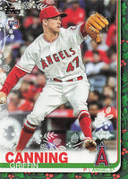 2019 Topps Holiday Baseball Griffin Canning #HW66 Rookie