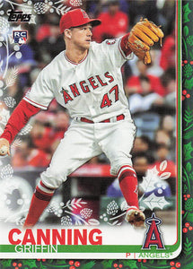 2019 Topps Holiday Baseball Griffin Canning #HW66 Rookie