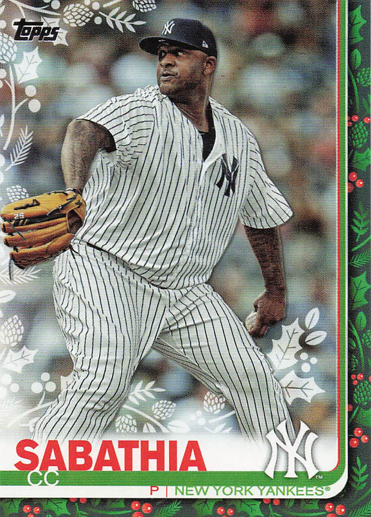 2019 Topps Holiday Baseball CC Sabathia #HW139