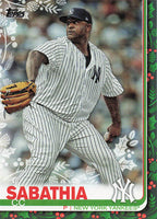 2019 Topps Holiday Baseball CC Sabathia #HW139