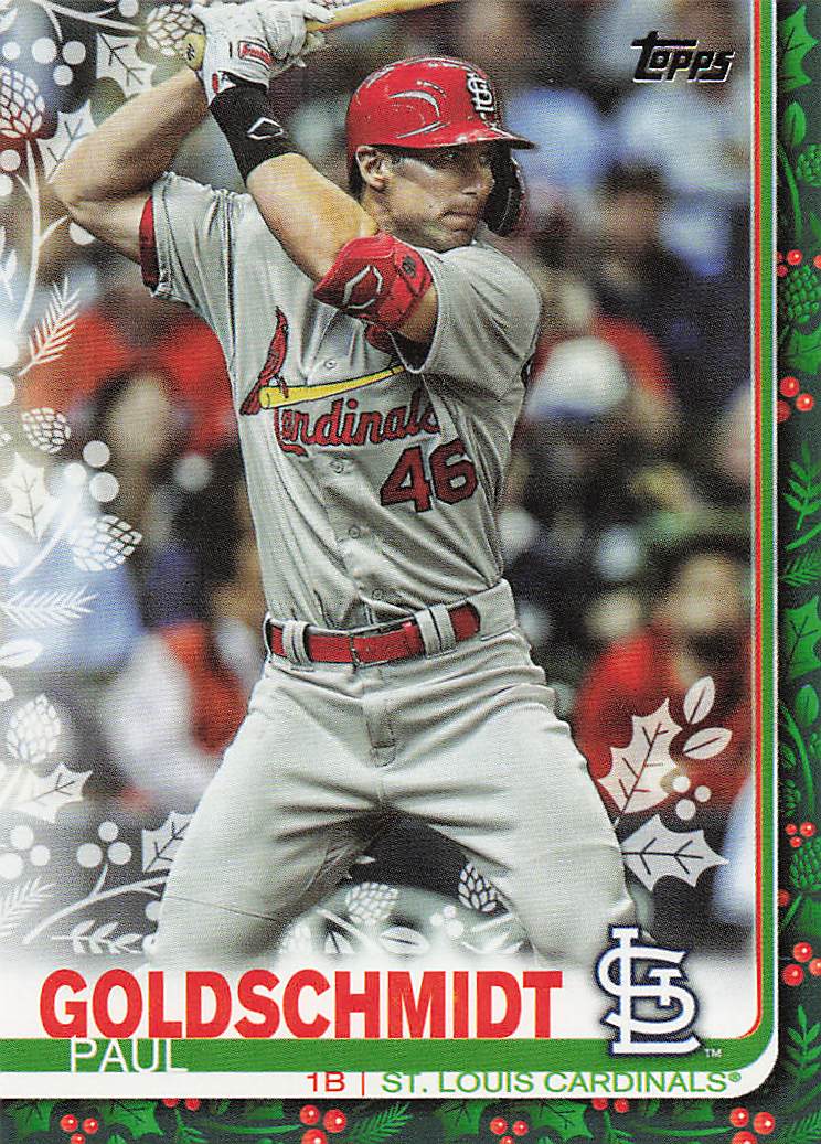 2019 Topps Holiday Baseball Paul Goldschmidt #HW83