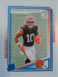 2025 Donruss Football Quinshon Judkins #330 Rookie