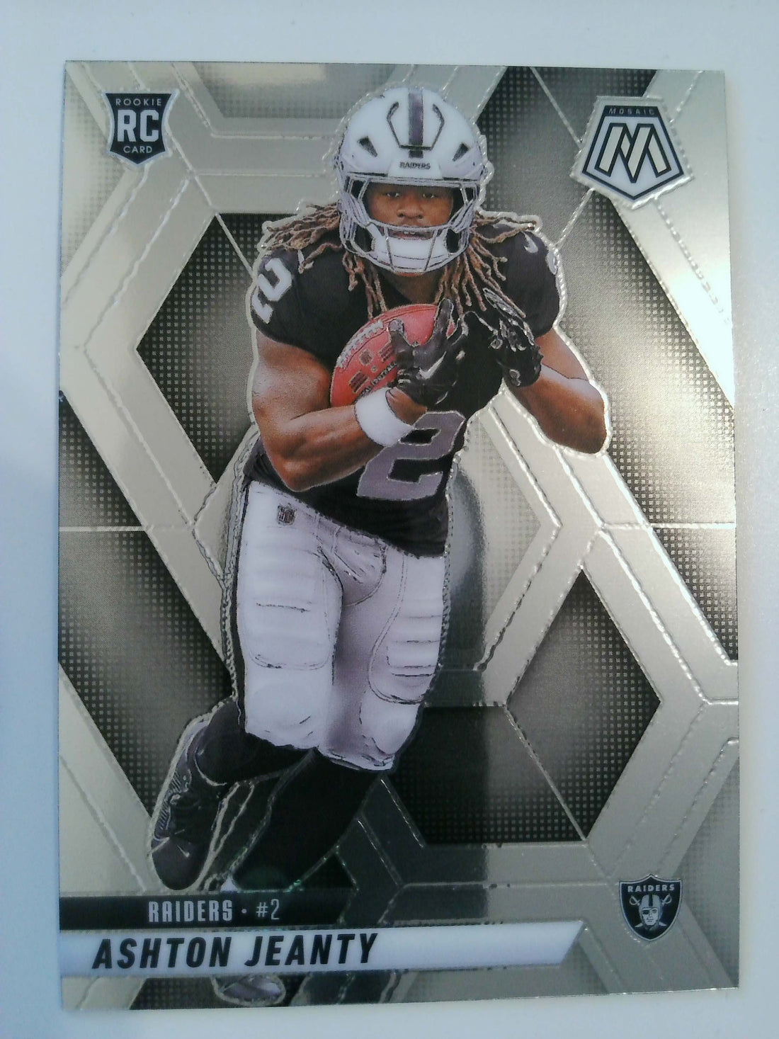 2025 Panini Mosaic Football Ashton Jeanty #345 Rookie