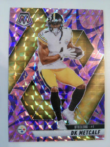 2025 Panini Mosaic Football Mosaic Reactive Purple DK Metcalf #33