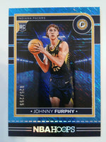 2024-25 Hoops Basketball Storm 025/299 Johnny Furphy #265 Rookie