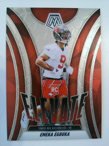 2025 Panini Mosaic Football Elevate Mosaic Emeka Egbuka #2