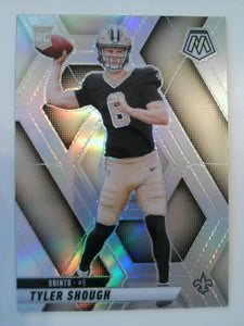 2025 Panini Mosaic Football Silver Tyler Shough #312 Rookie