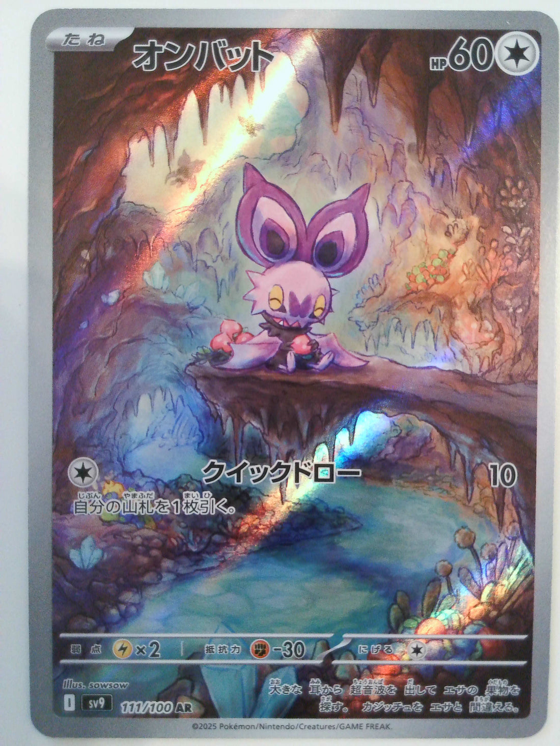 SV9: Battle Partners Noibat #111/100 Pokemon