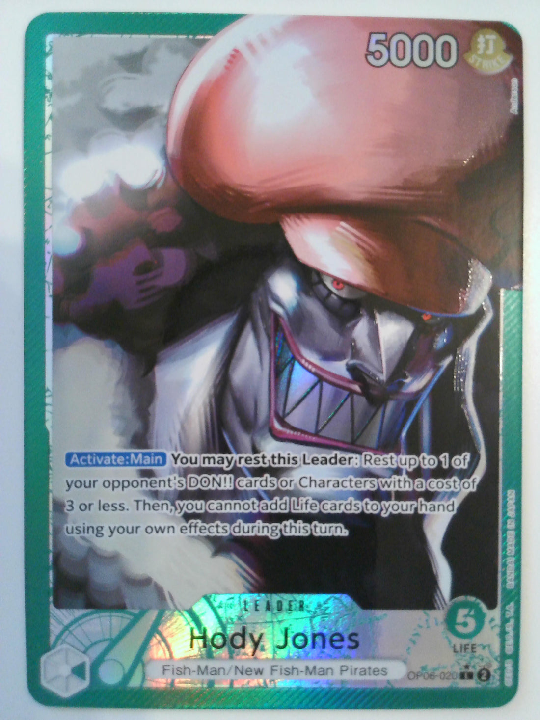 Wings of the Captain Hody Jones (020) (Alternate Art) #OP06-020 One_piece