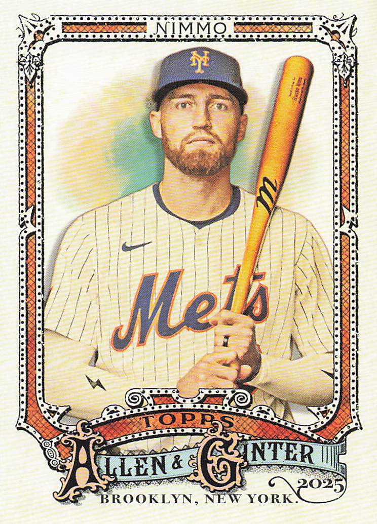 2025 Topps Allen & Ginter Baseball Brandon Nimmo #238