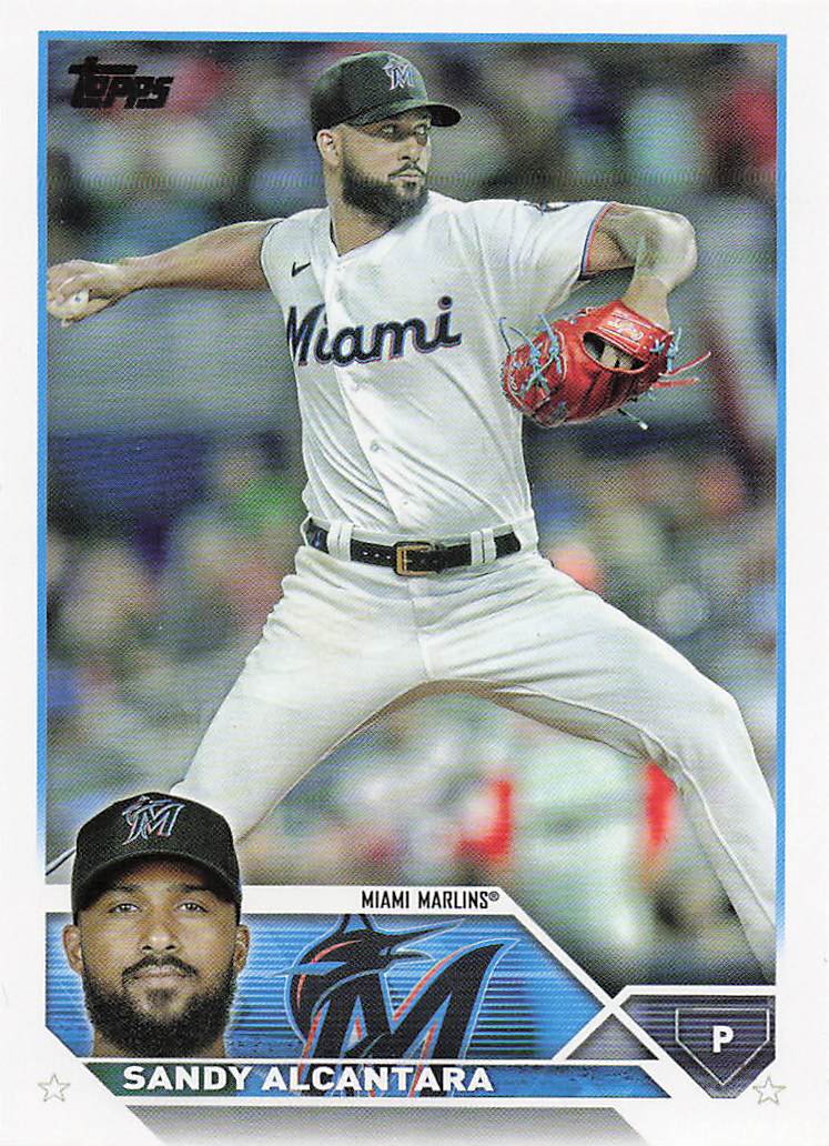 2023 Topps Baseball Sandy Alcantara #107