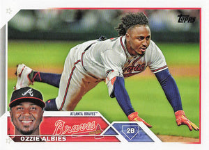2023 Topps Baseball Ozzie Albies #81