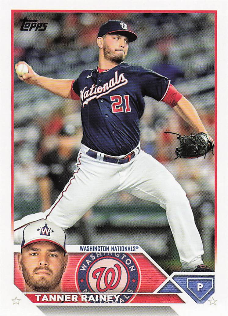 2023 Topps Baseball Tanner Rainey #80