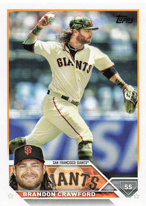 2023 Topps Baseball Brandon Crawford #66